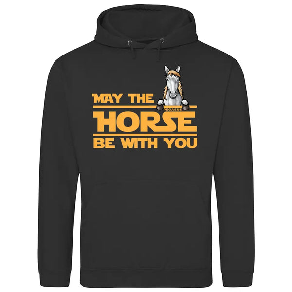 May the Horse be with you - Personalisierbarer Hoodie (Unisex)