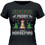 Merry Horsemas - Personalisierbares T-Shirt