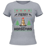 Merry Horsemas - Personalisierbares T-Shirt