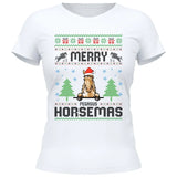 Merry Horsemas - Personalisierbares T-Shirt