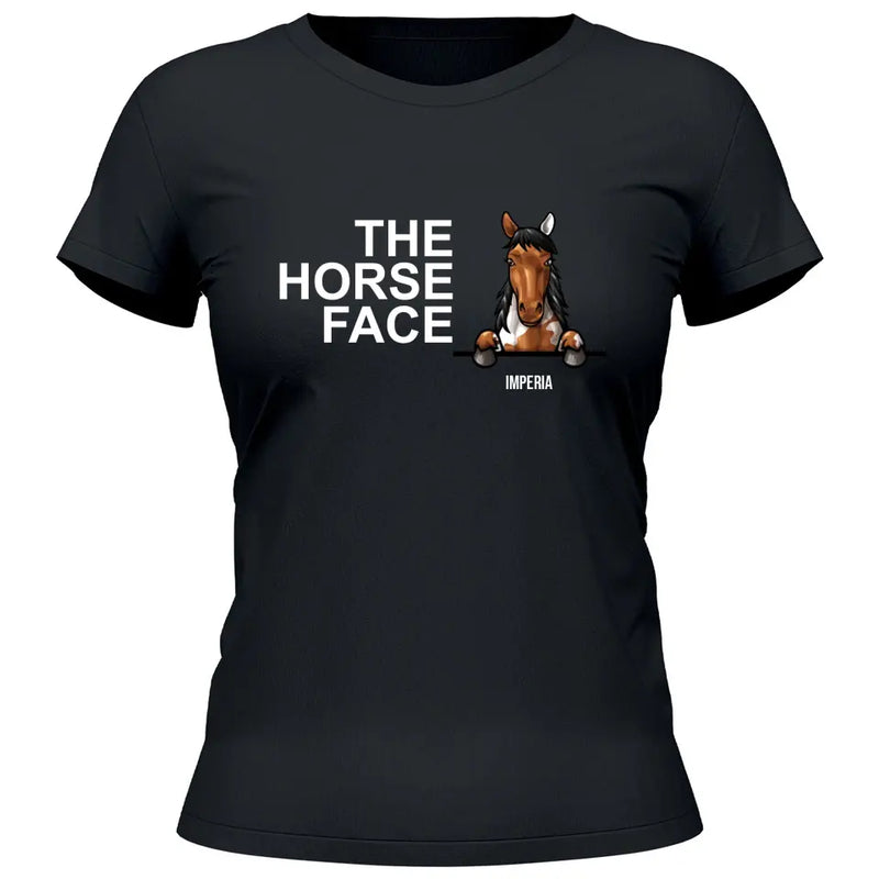 The Horse Face - Personalisierbares T-Shirt