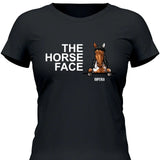 The Horse Face - Personalisierbares T-Shirt