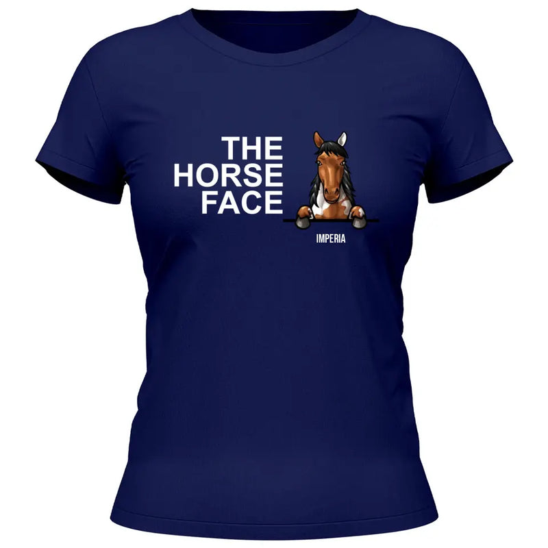 The Horse Face - Personalisierbares T-Shirt