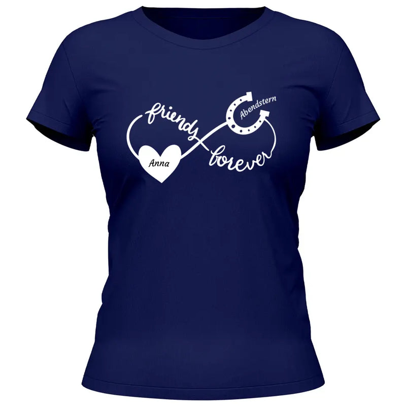 Friends Forever - Personalisierbares T-Shirt