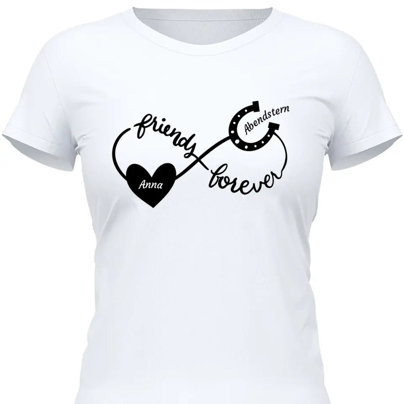 Friends Forever - Personalisierbares T-Shirt