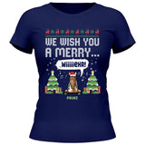 We wish you a merry wiiiiiehr - Personalisierbares T-Shirt