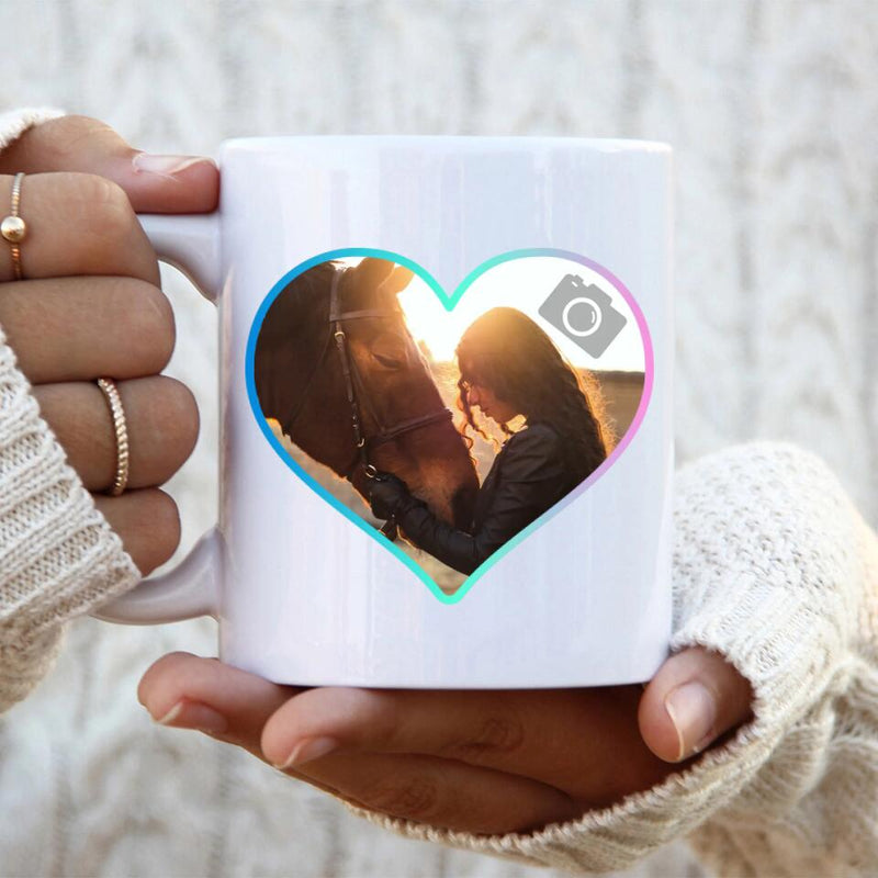 Eigenes Foto von deinem Pferd - Personalisierbare Tasse